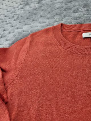 Jersey Liz Claiborne Salmón/Terracota Talla S