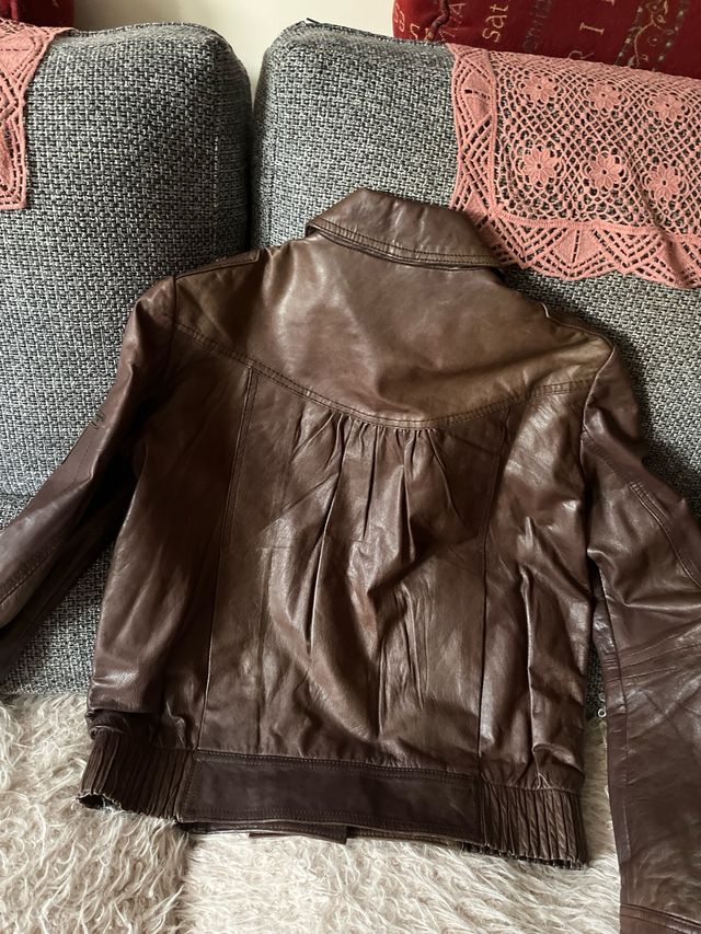 Cazadora de piel PG SPORT Talla S