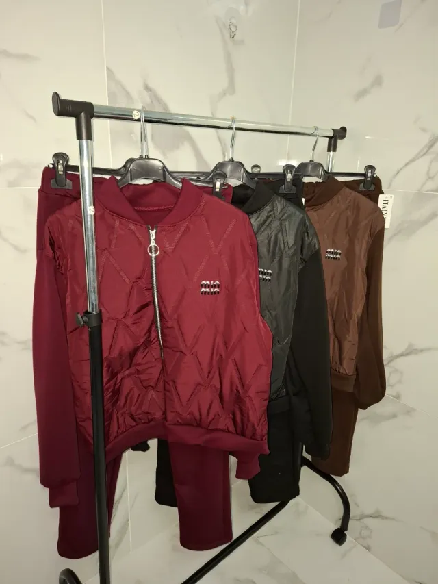 Conjunto chándal bomber