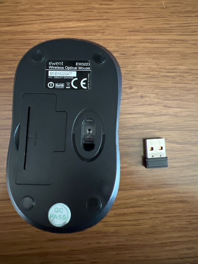 Mouse Wireless Ewent Nero
