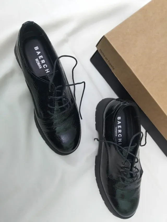 Zapatos BAERCHI Piel Mujer Negros