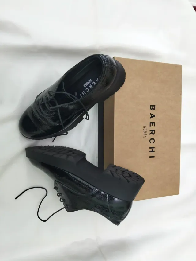 Zapatos BAERCHI Piel Mujer Negros