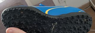 Scarpe Puma Calcetto n. 40 Blu/Giallo