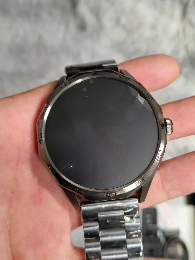 Smartwatch 1.85 Negro acero inoxidable
