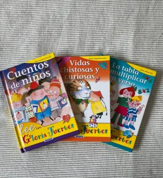 Lote 3 cuentos Gloria Fuertes