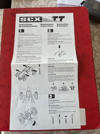 Scalextric TT Instrucciones Mantenimiento