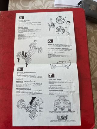 Scalextric TT Instrucciones Mantenimiento