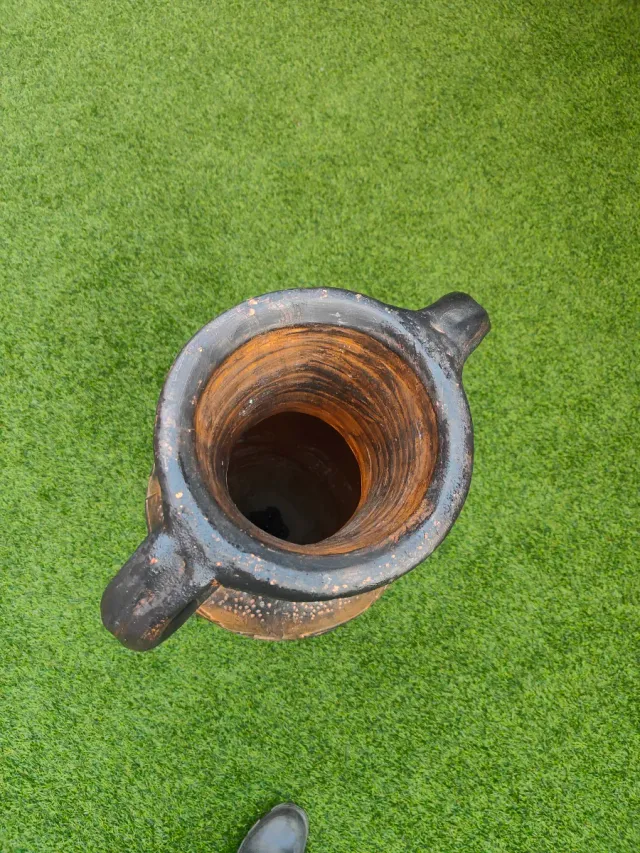 Ánfora Decorativa Jardín Cerámica