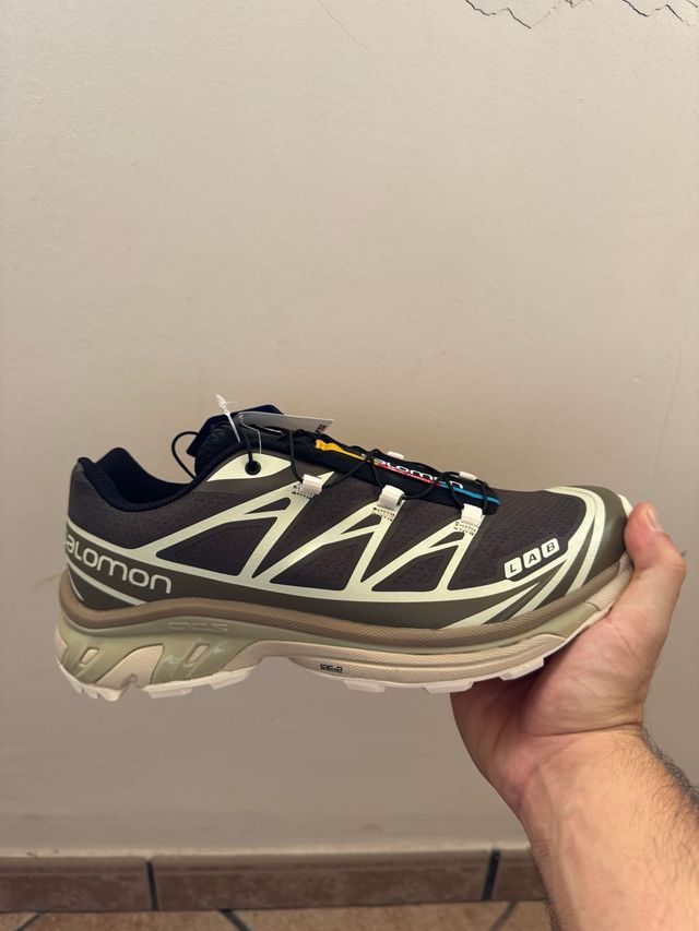 Zapatillas Salomon XT-6 Marrón/Oliva EU 43