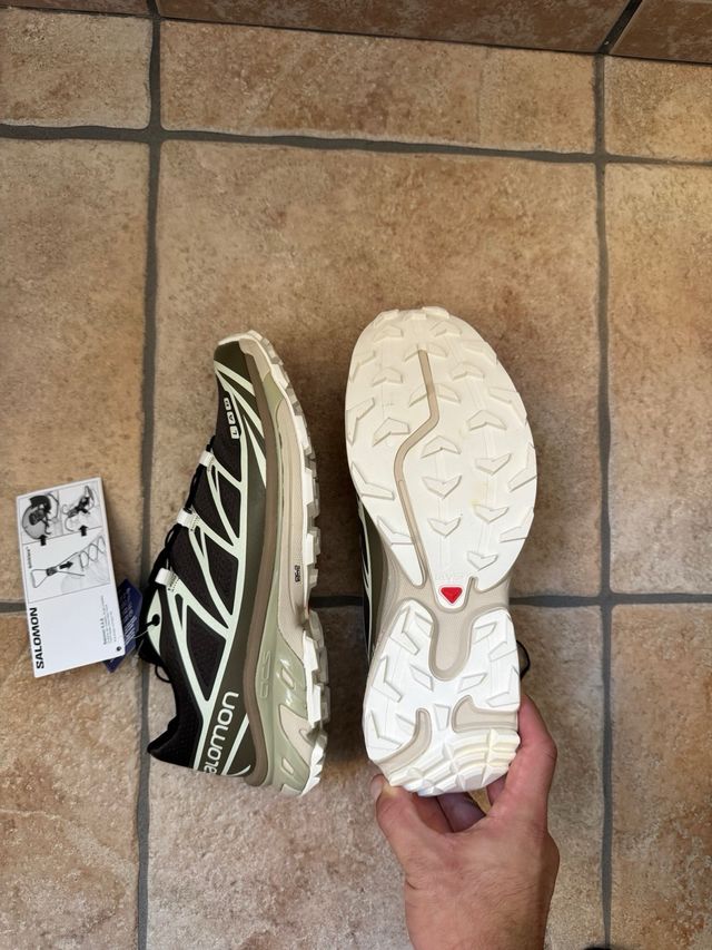 Zapatillas Salomon XT-6 Marrón/Oliva EU 43