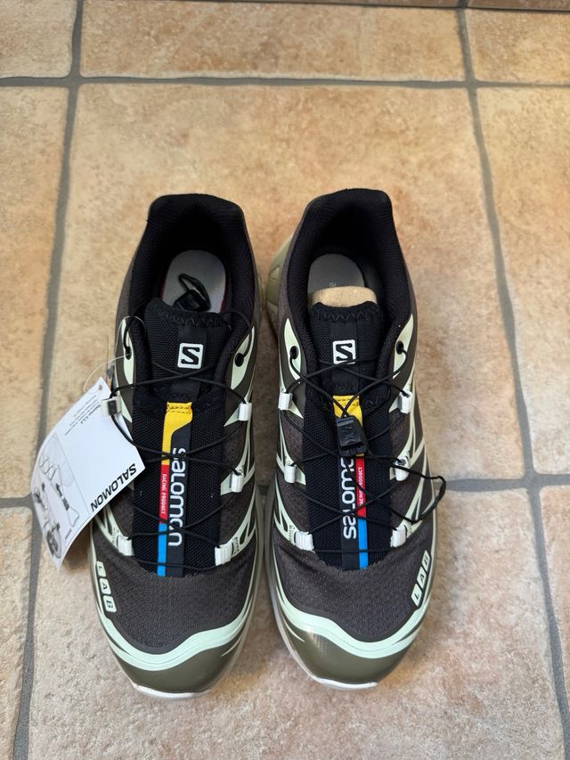 Zapatillas Salomon XT-6 Marrón/Oliva EU 43