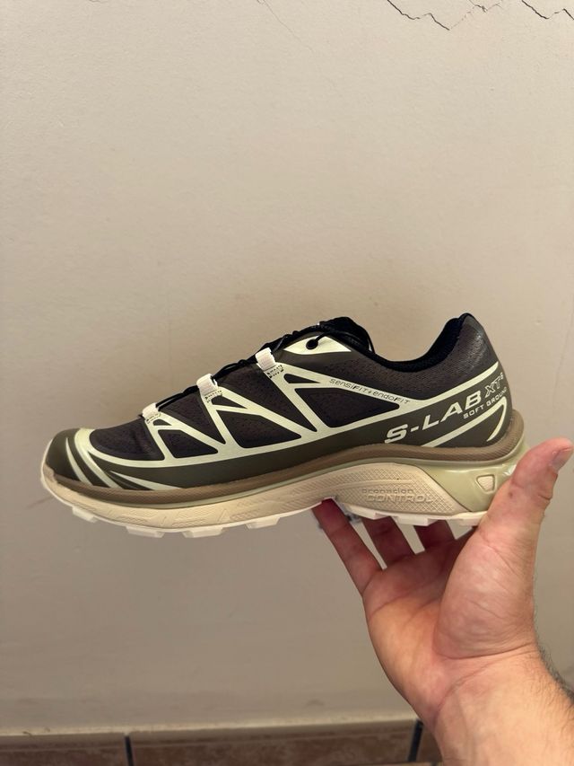 Zapatillas Salomon XT-6 Marrón/Oliva EU 43
