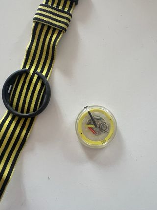 Swatch Pop Yellow Zebra 1989