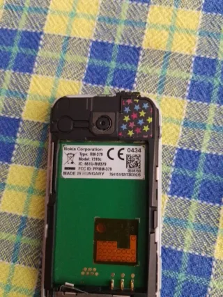 Nokia Cellulare Nero/Argento 7310c