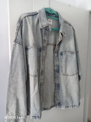 Chaqueta vaquera Zara oversize