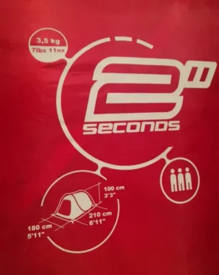 Tienda de campaña Quechua 3 personas