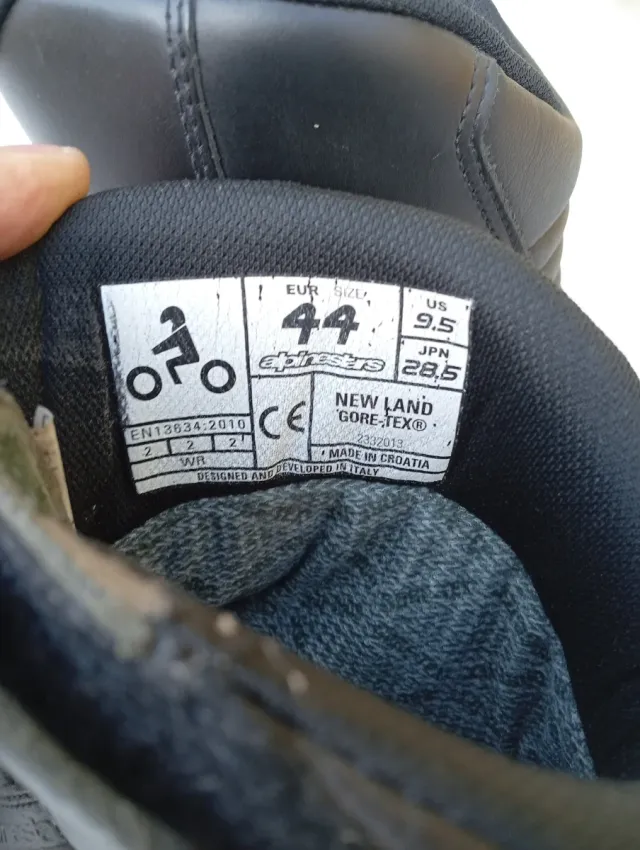 Stivali Moto Alpinestars in GORE-TEX Uomo Neri