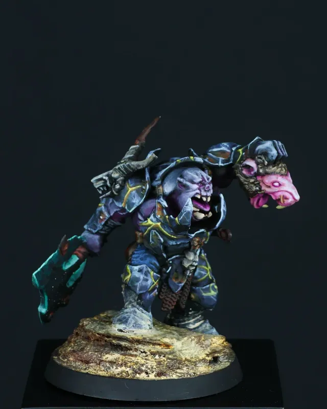 Miniatura de coleccionista pintada a mano