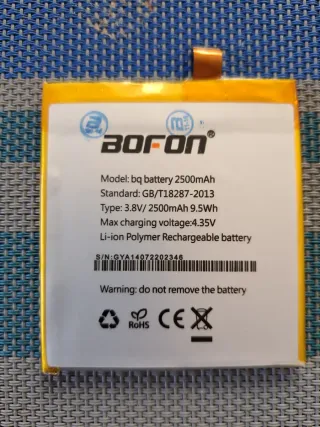 Batería BQ 2500mAh Li-ion Polymer