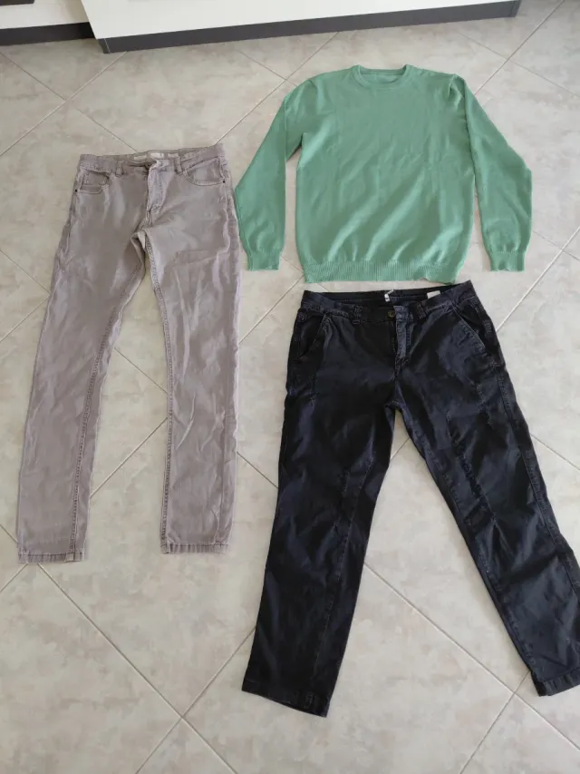 Set Pantaloni e Maglia Uomo Tg M