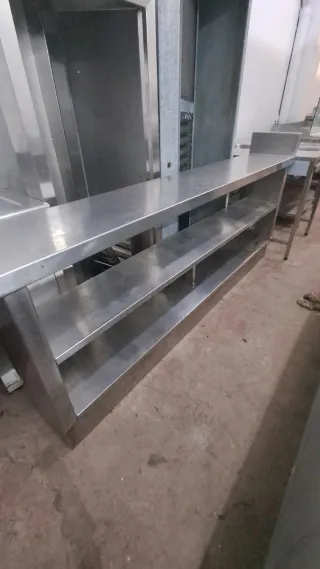 Estantería industrial acero inoxidable