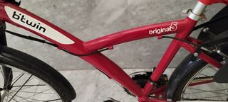 Bicicleta B'TWIN Original 5 Roja
