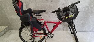 Bicicleta B'TWIN Original 5 Roja
