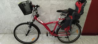 Bicicleta B'TWIN Original 5 Roja