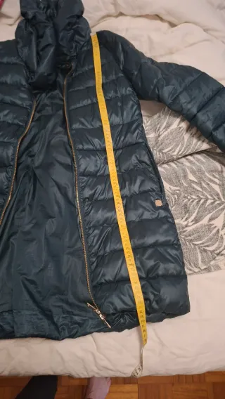 Plumífero Pedro del Hierro verde botella. No azul