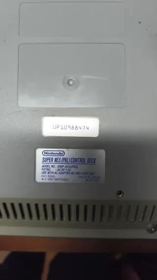 Videoconsola SNES + 2 juegos