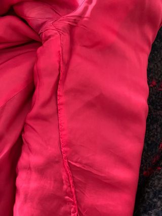 Abrigo vintage Carolina Herrera cuadros