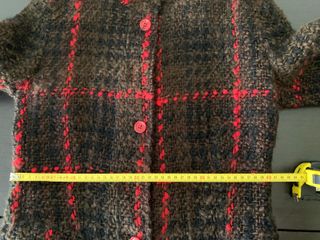 Abrigo vintage Carolina Herrera cuadros