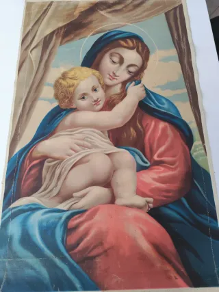 Lienzo Estandarte Cristiano Antiguo