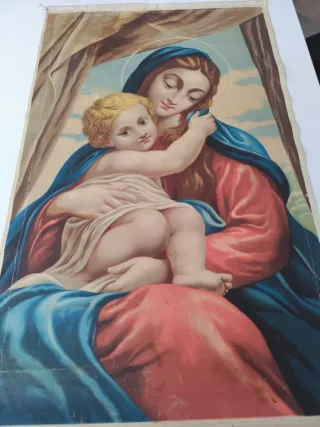 Lienzo Estandarte Cristiano Antiguo