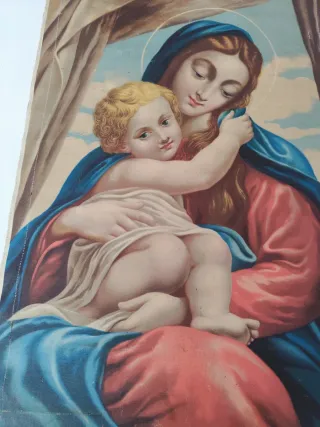 Lienzo Estandarte Cristiano Antiguo