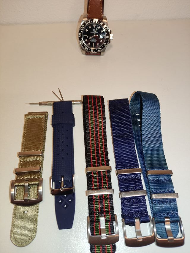 Orologio Pagani Design GMT Automatico + 5 Cinturini