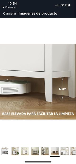 Mueble Zapatero HOMCOM 105x24x95.5cm