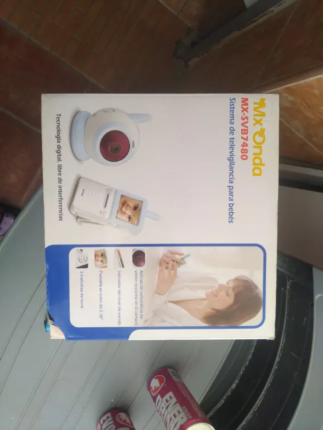 Cámara Vigilancia Bebés MX-SVB7480 Mx Onda