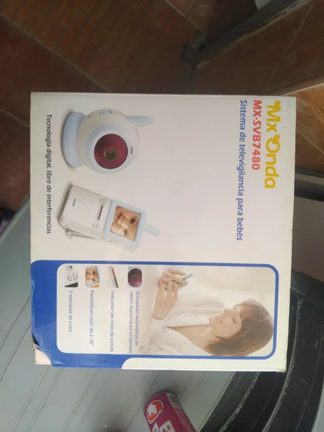 Cámara Vigilancia Bebés MX-SVB7480 Mx Onda