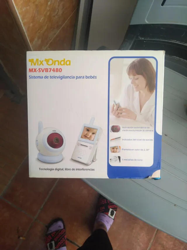 Cámara Vigilancia Bebés MX-SVB7480 Mx Onda