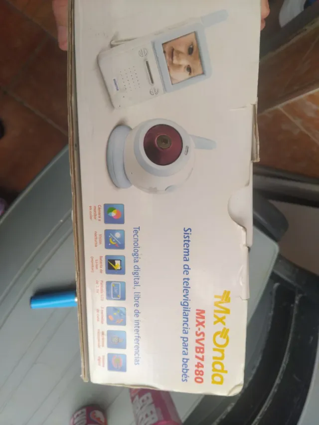 Cámara Vigilancia Bebés MX-SVB7480 Mx Onda