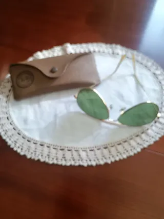 Gafas de sol Ray-Ban Vintage Doradas Verdes