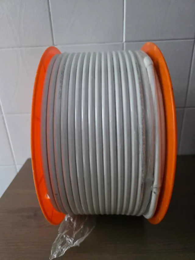 Cable Coaxial Blanco