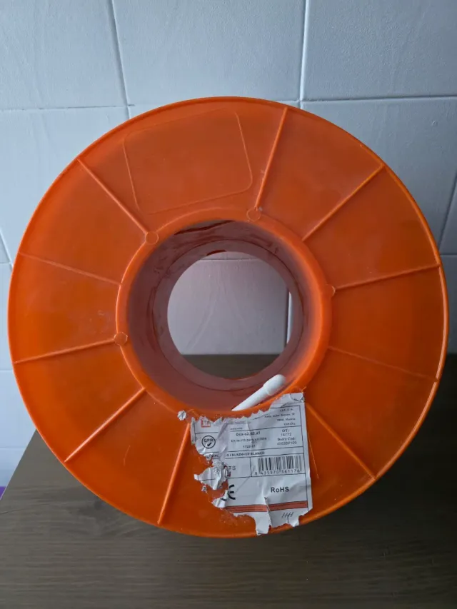 Cable Coaxial Blanco