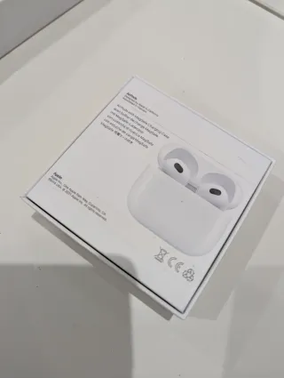 Caja Airpods Apple Blanca