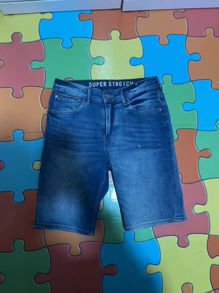 Pantalones vaqueros cortos azules