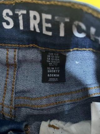 Pantalones vaqueros cortos azules