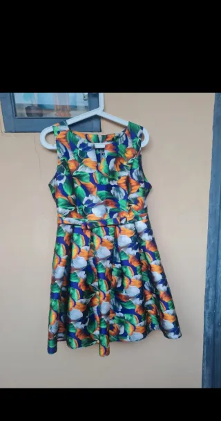 Vestito donna fantasia floreale