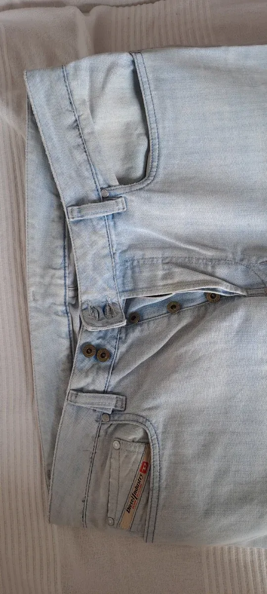 Tejanos Diesel Hombre Azules Talla 34