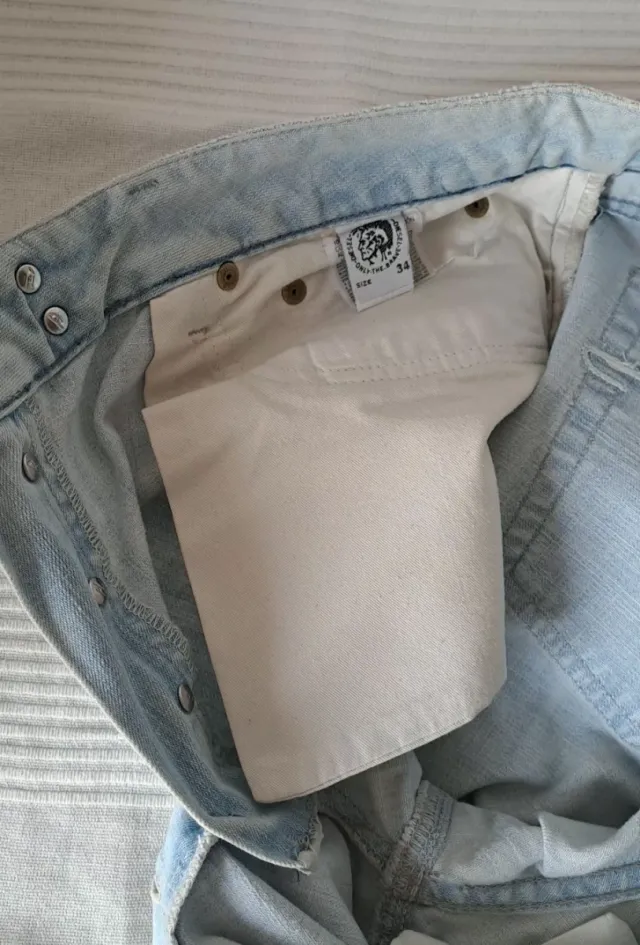 Tejanos Diesel Hombre Azules Talla 34